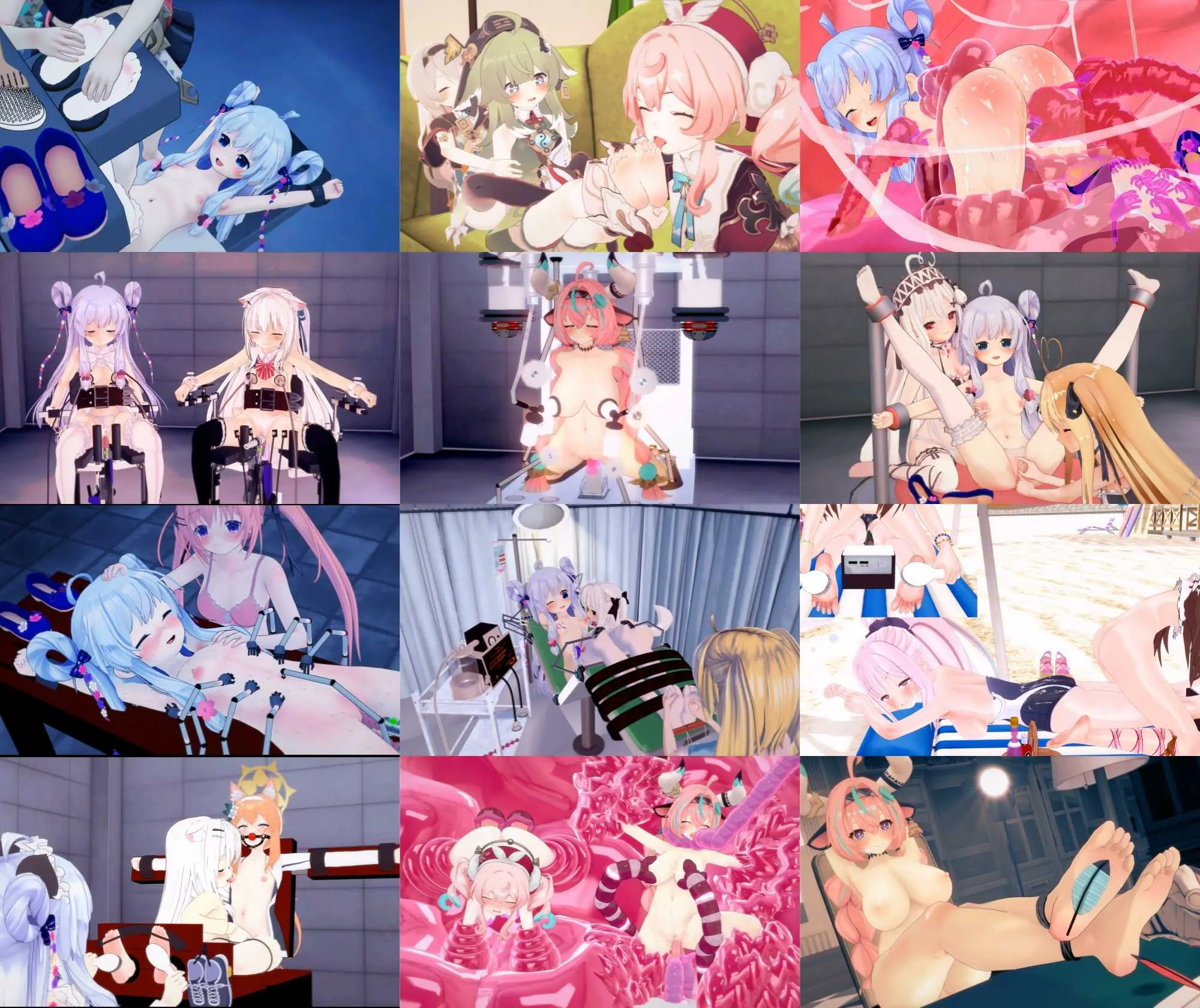 《MMD》《更新至2025.8.12》精品合集_超高质量R18MMD_百可花_机械姦_触手《3.42gb/16V》《FM转BD》