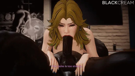 {3D/无修/NTR} BlackCream 5月新作：SueStorm X BBC 隐形女侠-妻子的秘密 性感人妻在健身教练的黑色巨根下完全堕落 {3.62gb/