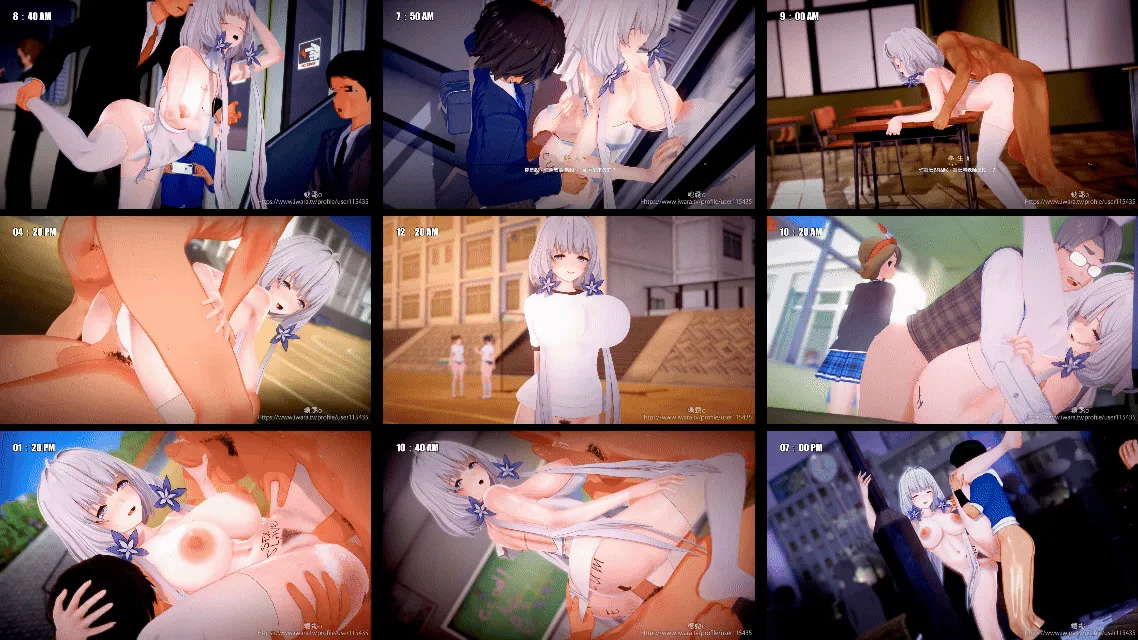 {3D同人动画}糖霜o-碧蓝航线-光輝作为教師的一天{309mb-7.15分钟}飞猫+微云