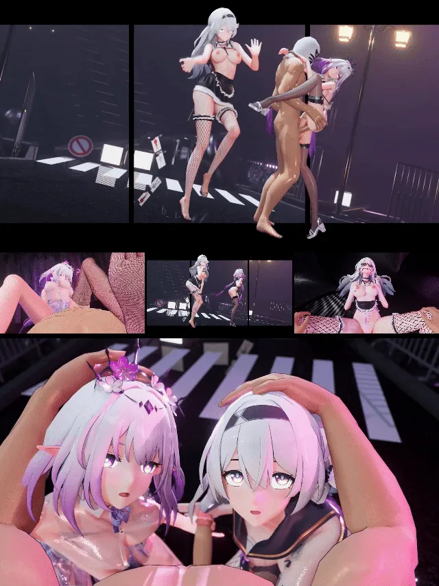 《3D同人动画》Anti-Angel-崩坏-流萤和遐蝶的舞啪后的服务《293mb-5.45分钟》飞猫+百度