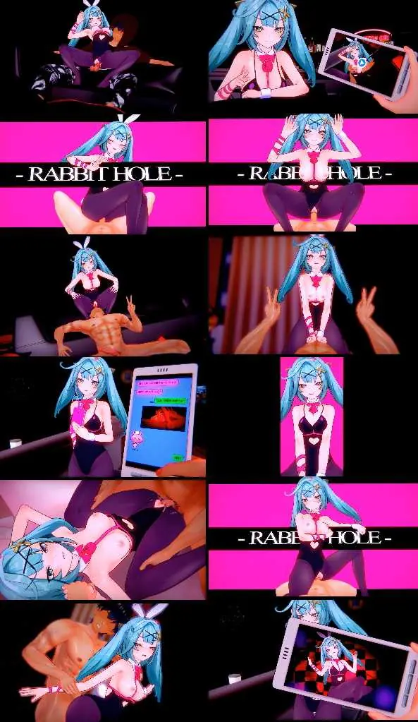 {3D同人动画}KoisatoL-初音的兔子洞happy{227mb-2.39分钟}飞猫+百度