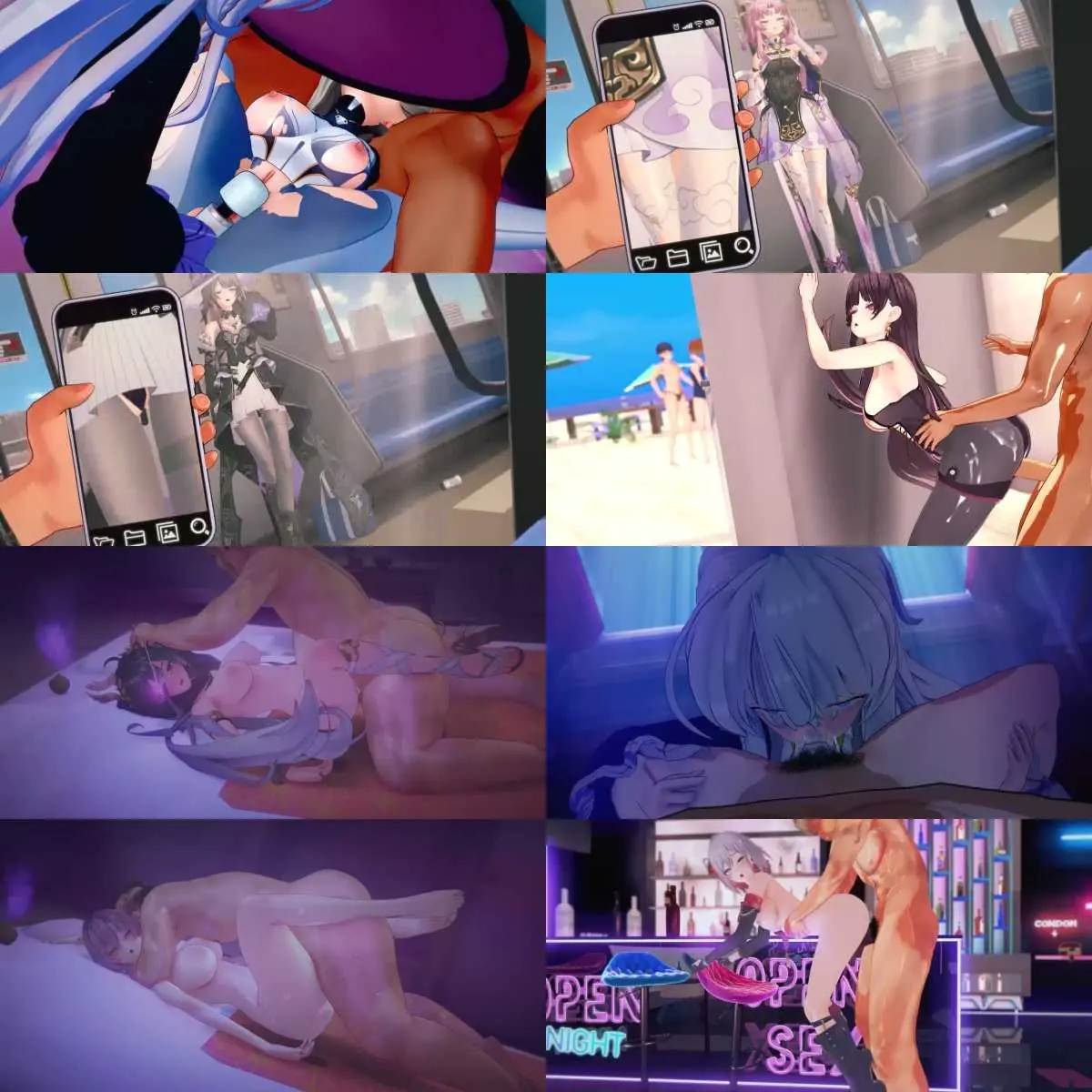 {MMD}{更新至2025.7.1}精品合集2_超高质量R18MMD_只因你太美_纯啪_含NTR{1.62gb/8V}{FM转BD}