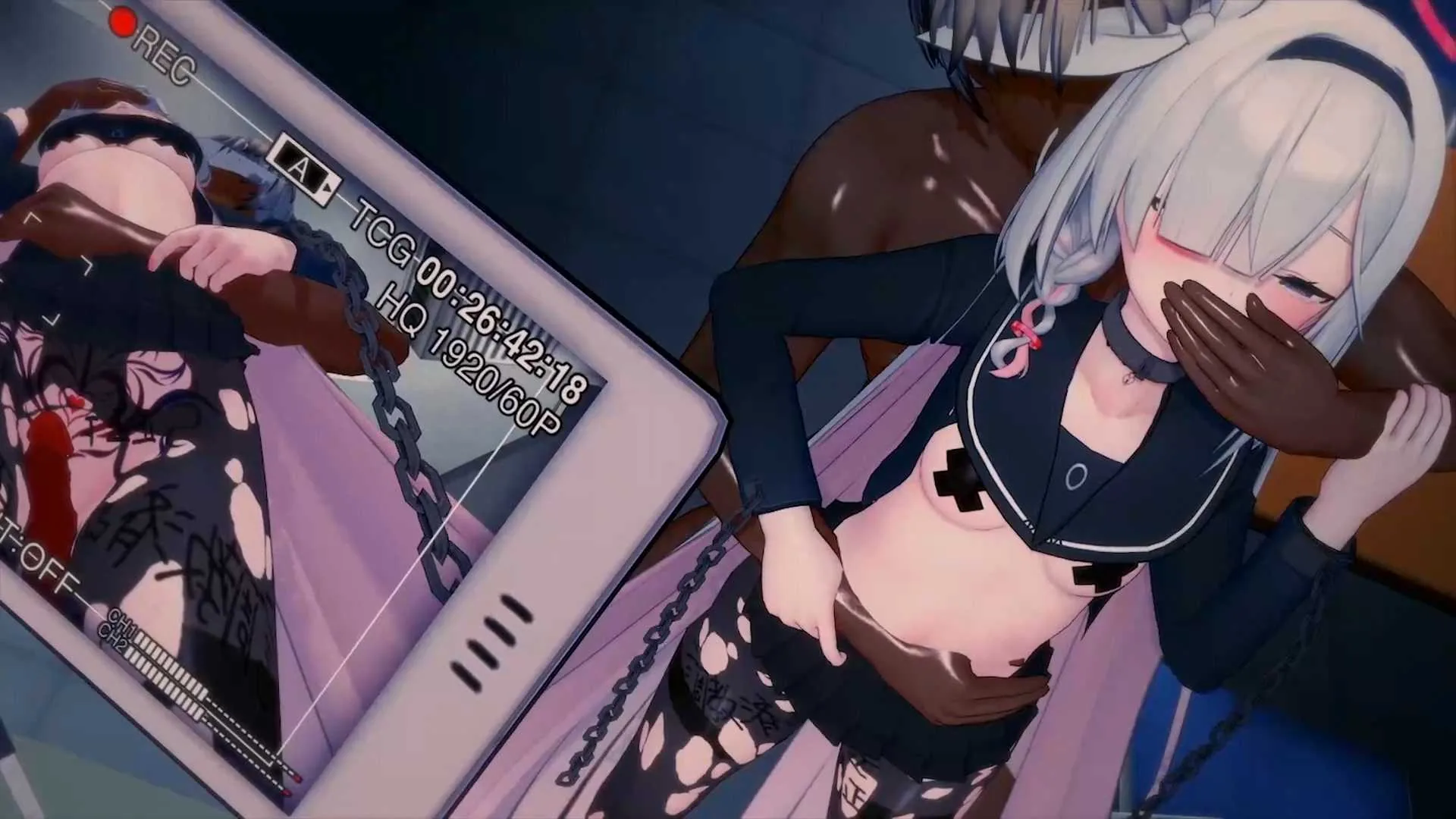 《MMD/法國原神糕手/纯啪》蔚蓝档案NTR 直播强制受孕黑丝普拉娜《311m/1080p/飞猫百度》
