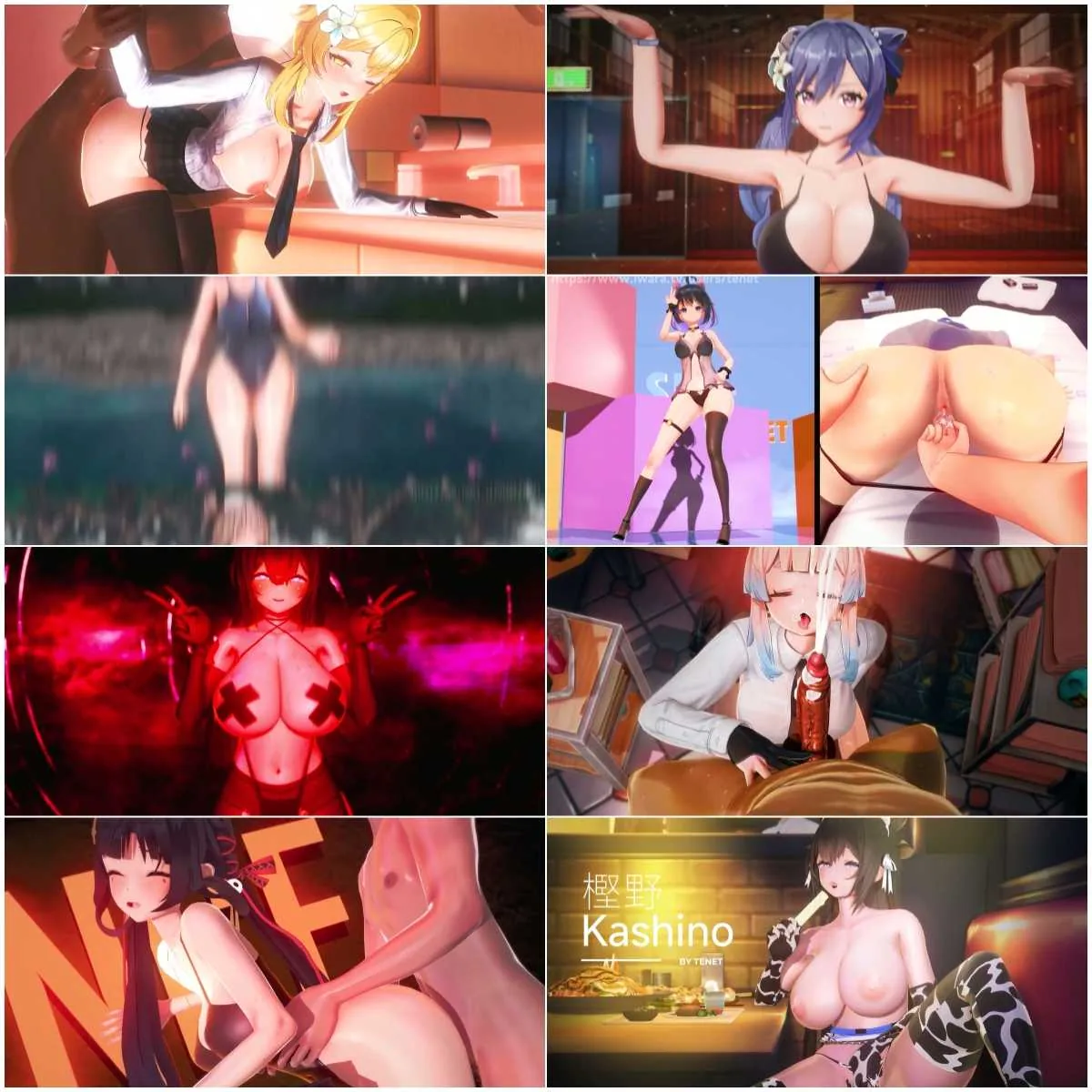 {水友特供版}{MMD}精品合集2_超高质量R18MMD_TENET{2.42gb/10V/全1080P}{FM转BD}