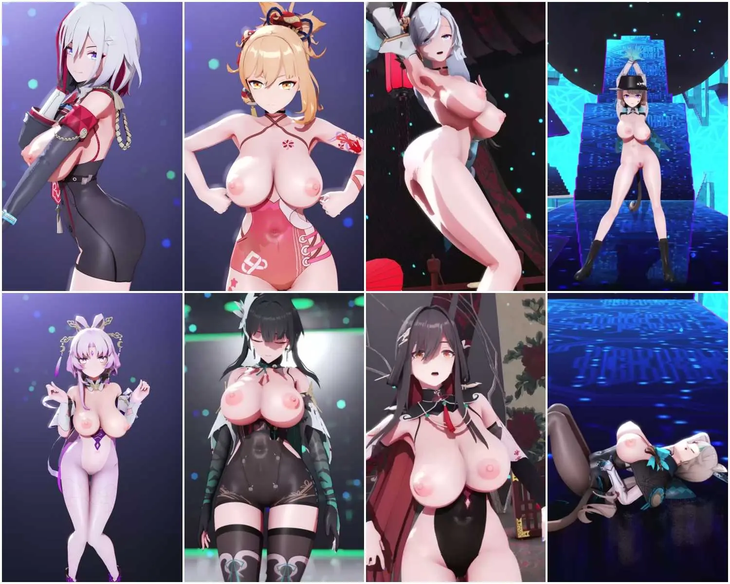 《MMD》《更新至2025.6.2》精品合集4_高质量R18MMD_萧神T-Dragon《1.32G/8V》《FM转BD》