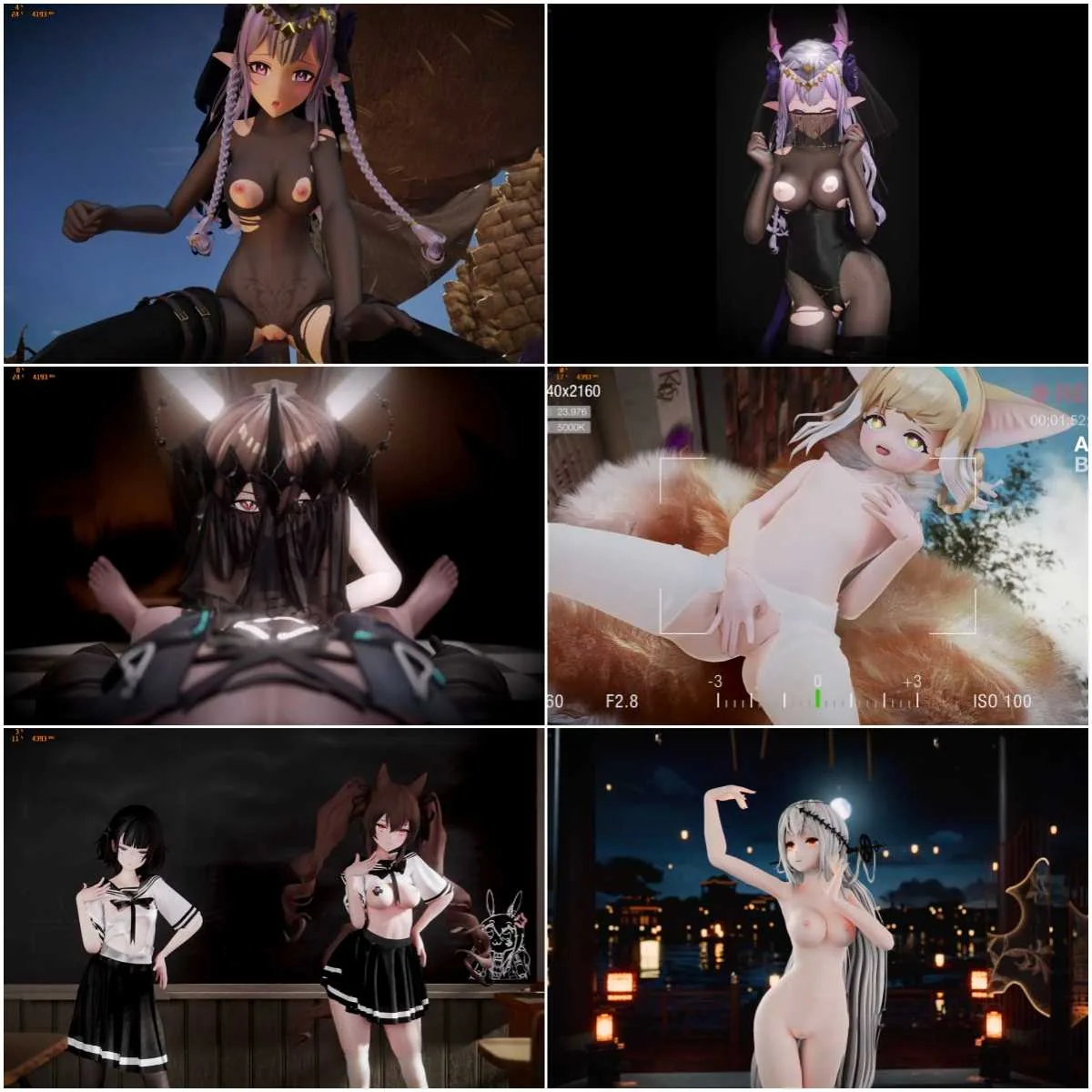 {MMD}{更新至2025.4.20}精品合集5_高质量R18MMD_Rosmontisar_Knights{1.52gb/13V}{FM转BD}