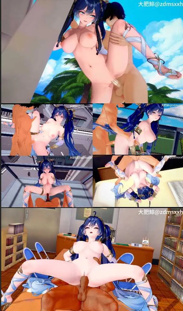 {3D同人动画}zdmsxxh-鸣潮-爆炒尤诺{154mb-4.04分钟}飞猫+百度