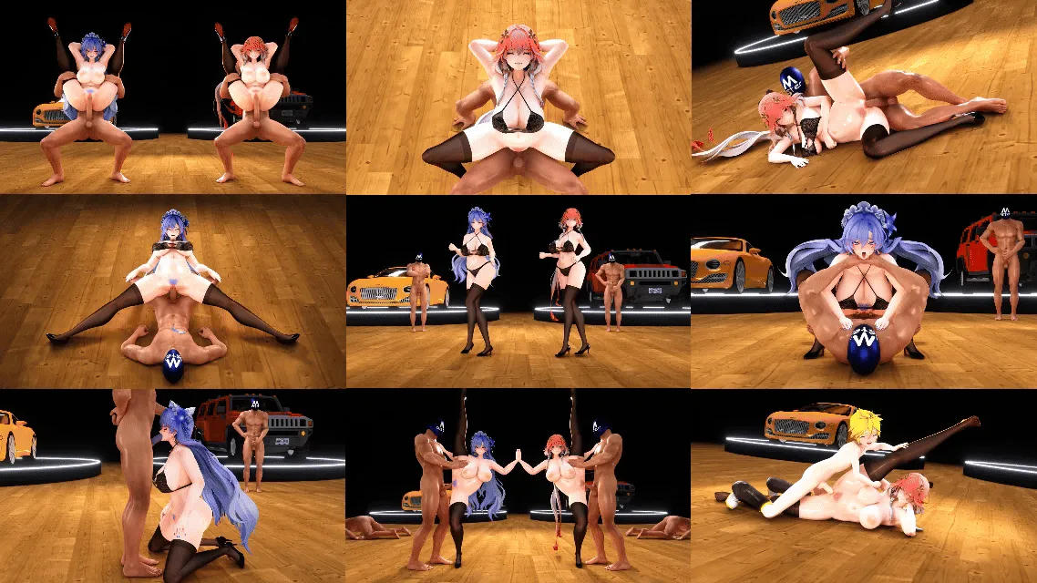 {3D同人动画}xiangweitudou-鸣潮-长离和坎特蕾拉之车展的金牌销售{611mb-8.27分钟}飞猫+百度