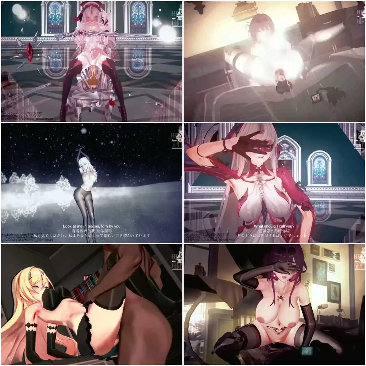 【MMD】【更新至2025.6.7】精品合集3_高质量R18MMD_HentaiGentleman【1.32G/6V/中英日三语】【FM转BD】