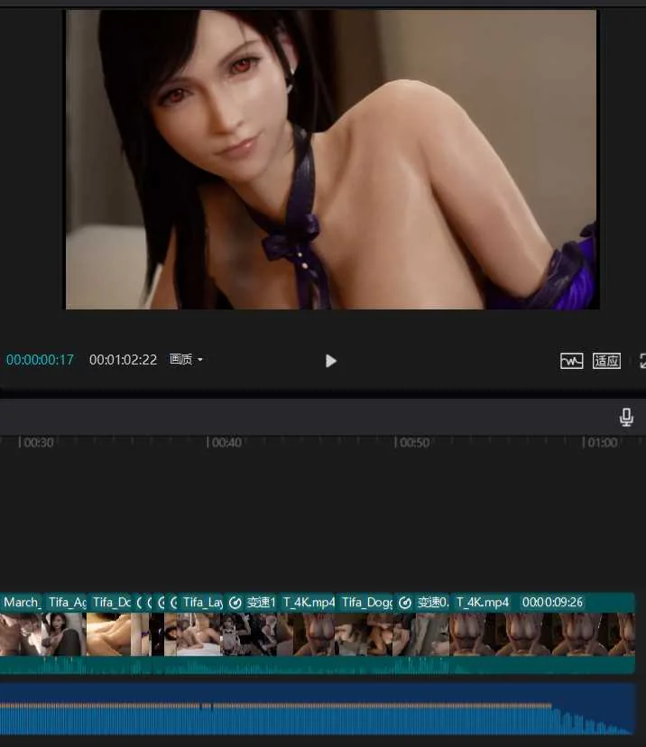 {3D同人/HMV}1080HD：tifa混剪