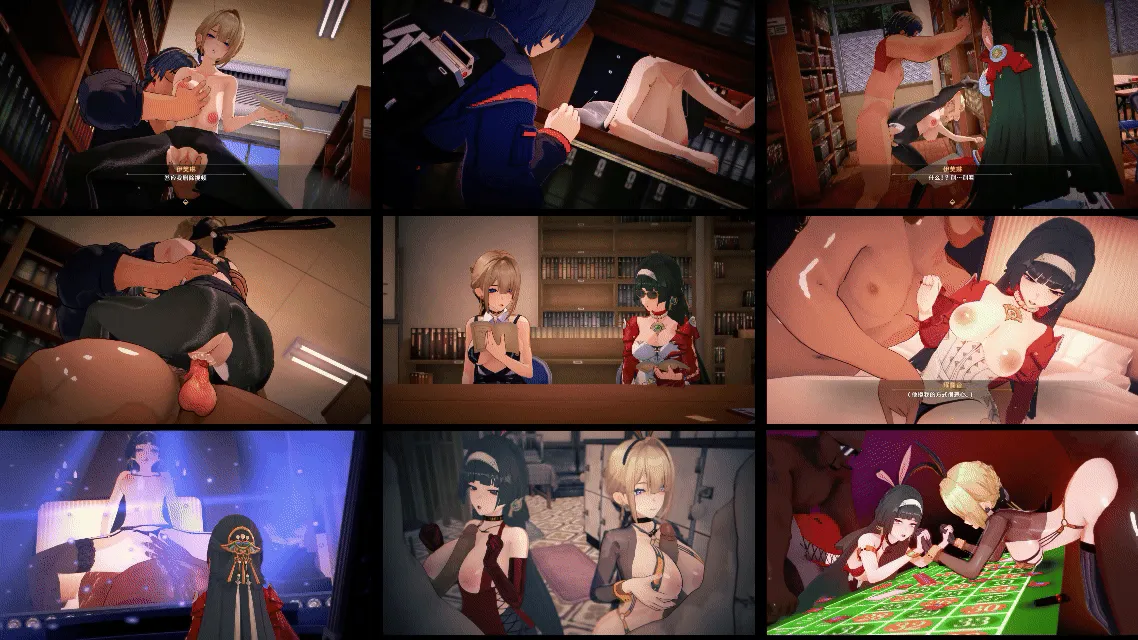 {3D同人动画}KKkirito：绝区零之耀嘉音&伊芙琳的堕落日记{608mb-23.24分钟}飞猫+微云