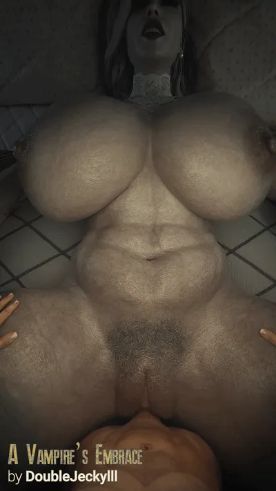 {3D/小马大车/CV} Jeckylll 5月新作：A Vampire’s Embrace 八尺夫人 性感御姐顶级爆乳肥臀激情爆肏 [1.32gb/FM/WY]