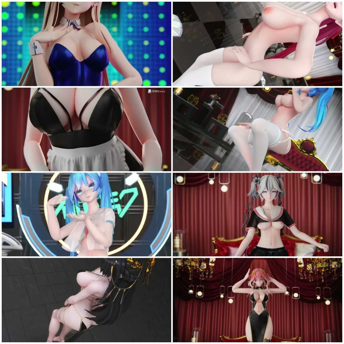 {MMD}{更新至2025.5.4}精品合集2_高质量R18MMD_煜喵{1.92gb/8V}{FM转BD}