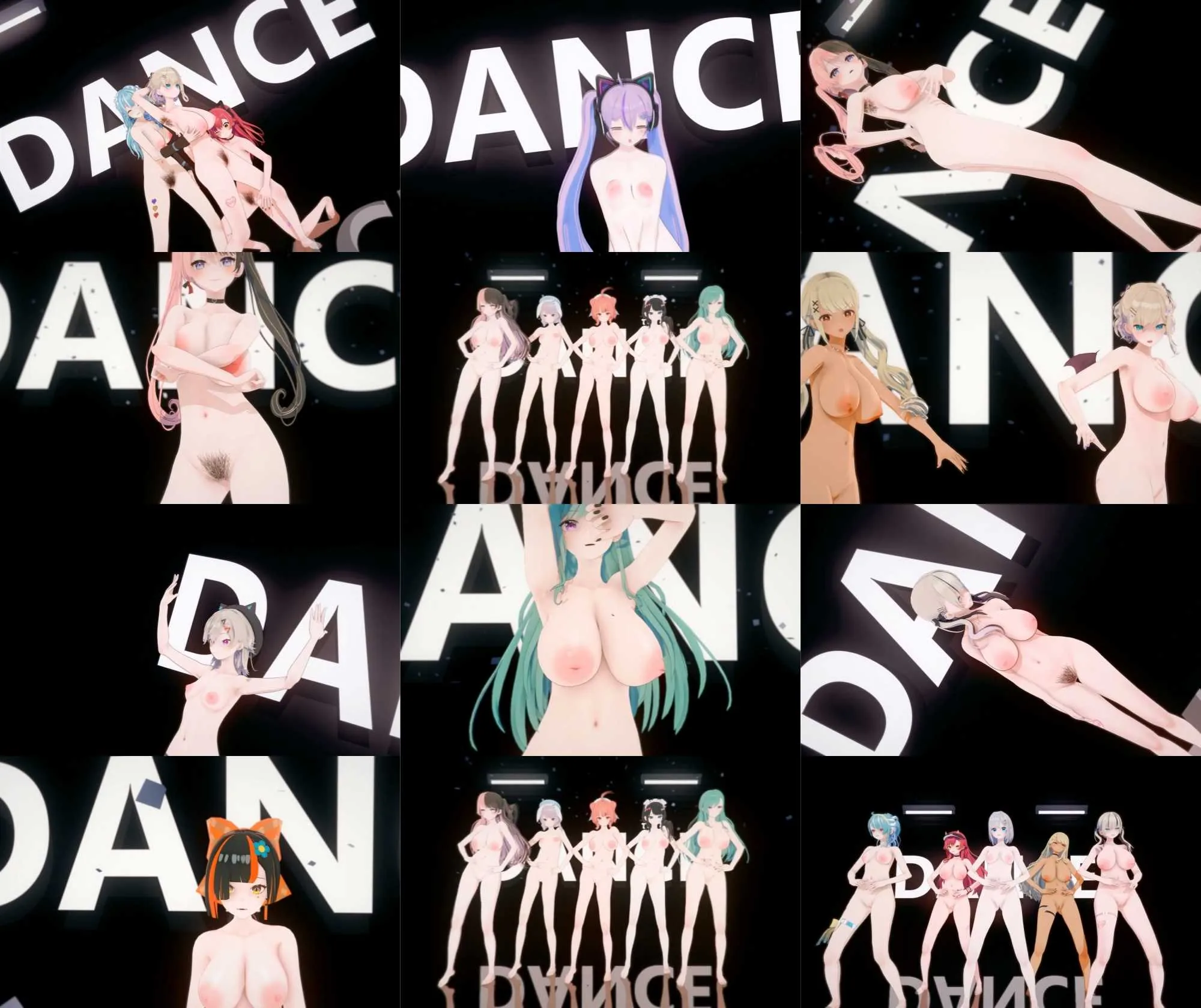 {MMD}{更新至2025.10.9}精品合集_高质量R18MMD_GiliGili_纯舞{2.92gb/28V}{FM转BD}