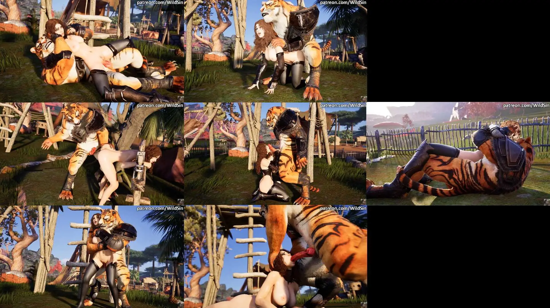 {3D}WildSin–双插头的老虎1+2 【620mb】百度