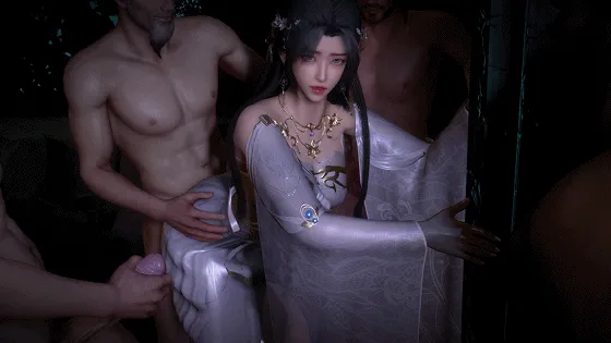 |3D/NTR/VAM| Kai Vi 8月新作：清漪 4P5P 清冷御姐多人淫乱性交 [2.82gb/FM/WY]