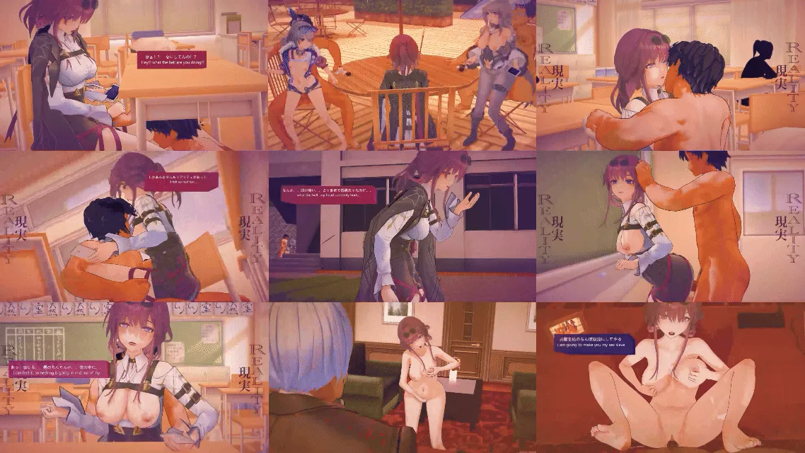 {3D同人动画}只因你太美：崩坏之卡芙卡的校園風雲史{99.1mb-10.16分钟}飞猫+微云
