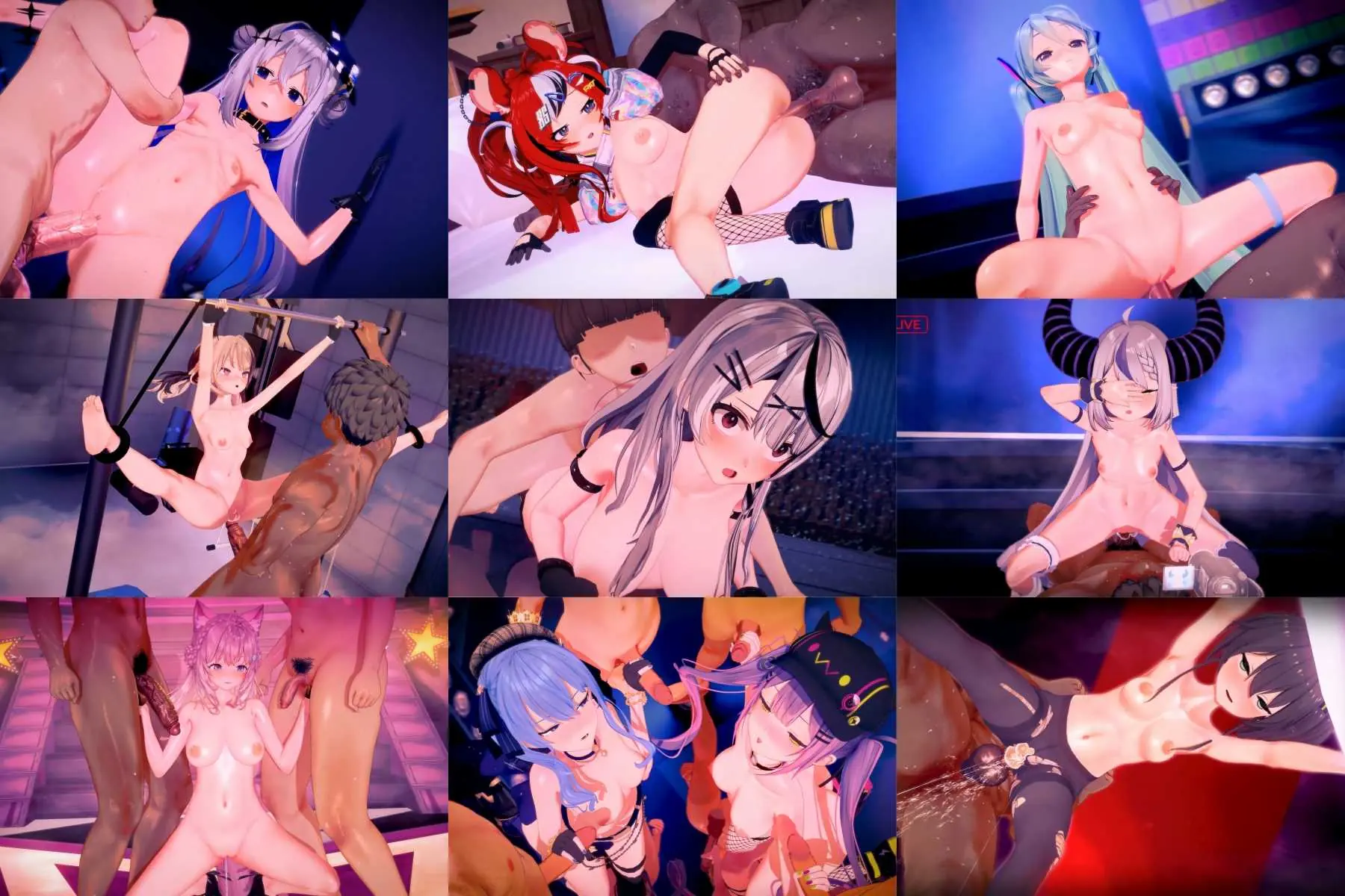{MMD}{更新至2025.7.18}精品合集_超高质量R18MMD_あけあけ_舞啪_全NTR{3.82gb/9V}{FM转BD}