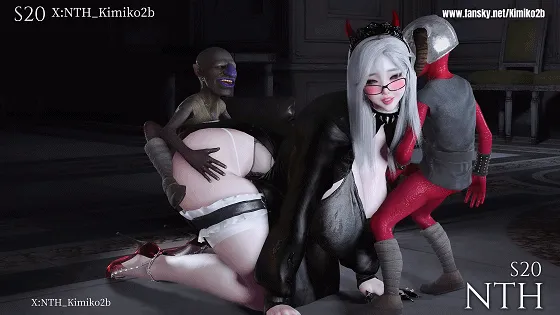 [3D/小马大车/NTR] NTH_kimiko2B 4月新作：S20 极品黑丝爆乳魔女沦为哥布林的淫欲肉便器 [中字] [7.12gb/FM/WY]