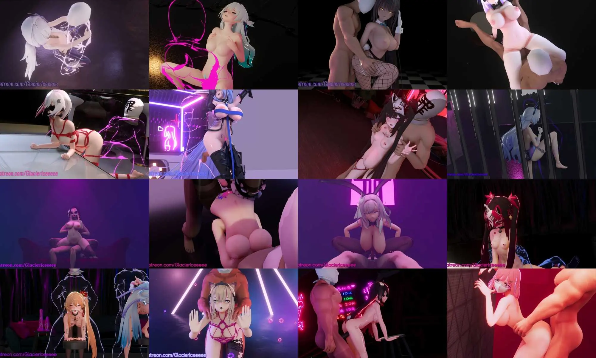 {MMD}{更新至2025.8.5}精品合集2_超高质量R18MMD_IcEeeee_舞啪{3.42gb/22V}{FM转BD}