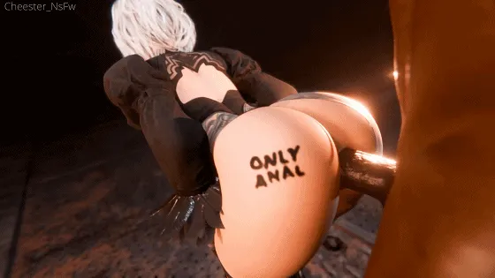 {3D/无修/CV} Cheester_NsFw 10-12月新作：卡特琳娜+阿狸+2B+灵蝶+阿卡丽 性感女神黑色巨根爆肏中出 [996mb/FM/WY