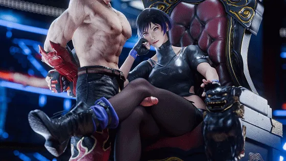 {3D/无修/CV} Magikal3D 11月新作：黑皇后+蕾娜+魅魔 性感黑丝御姐强制腿交骑乘榨精 [3.72gb/FM/WY]