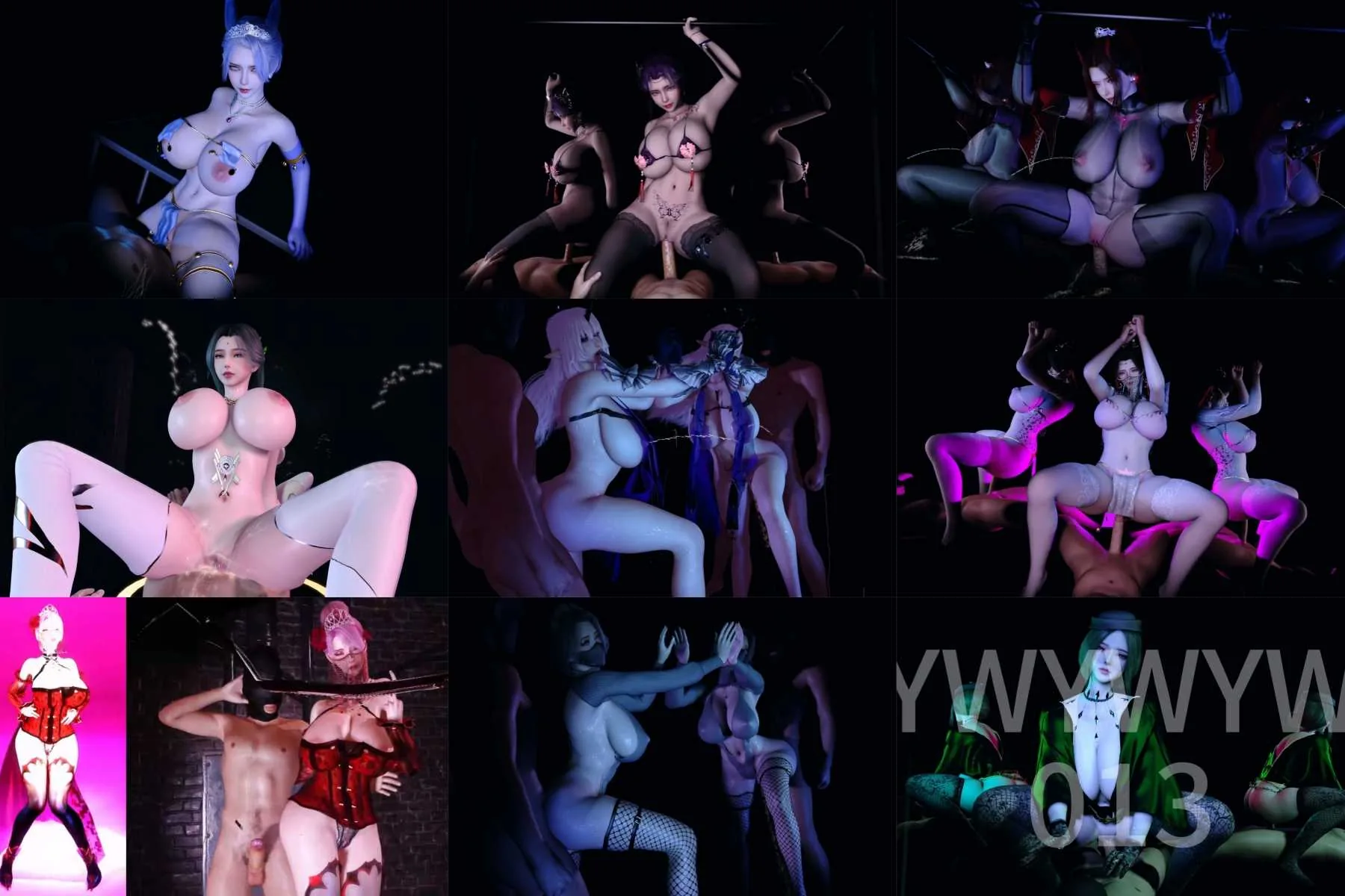 {VAM}{更新至2025.10.19}精品合集2_超高质量R18同人3D系列_YWYWYW013_纯啪【3.22gb/15V】【FM转BD】