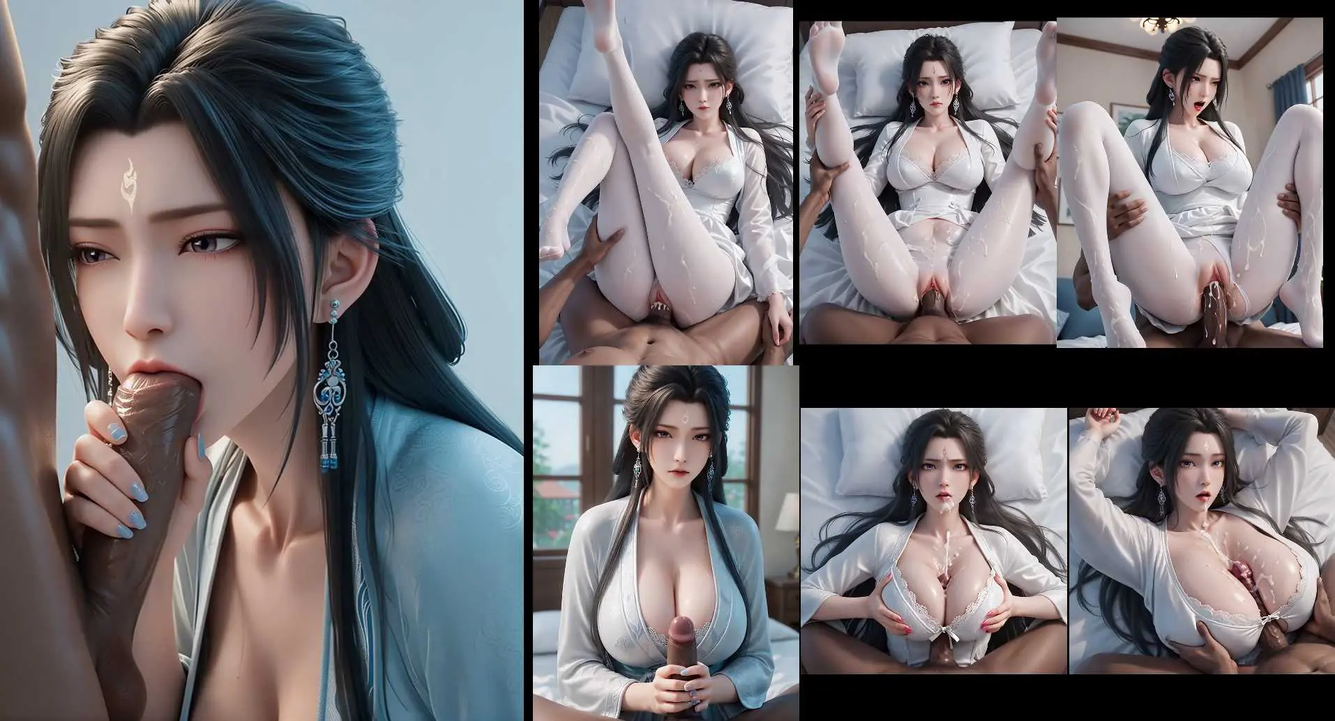 {3D同人动画}岁末季夏-诛仙-陆雪琪的AI人设{832mb-16.48分钟}飞猫+百度