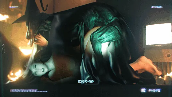 {3D/无修/NTR} SRVN -2412新作：萨姆斯+黑猫+史卡蕾特+蒂法 性感女神一脸享受着狗狗的巨根中出 [18.02gb/FM/WY]