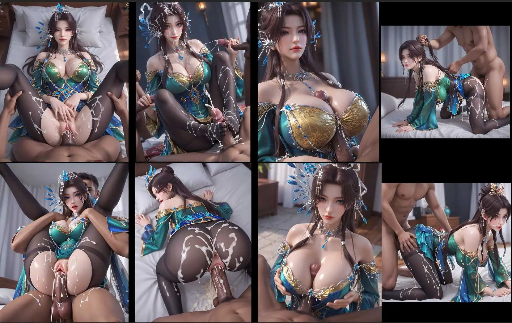 AI动画-云深不知梦-曦和之无声的性{1.83gb-38.17分钟}没声音-飞猫+百度