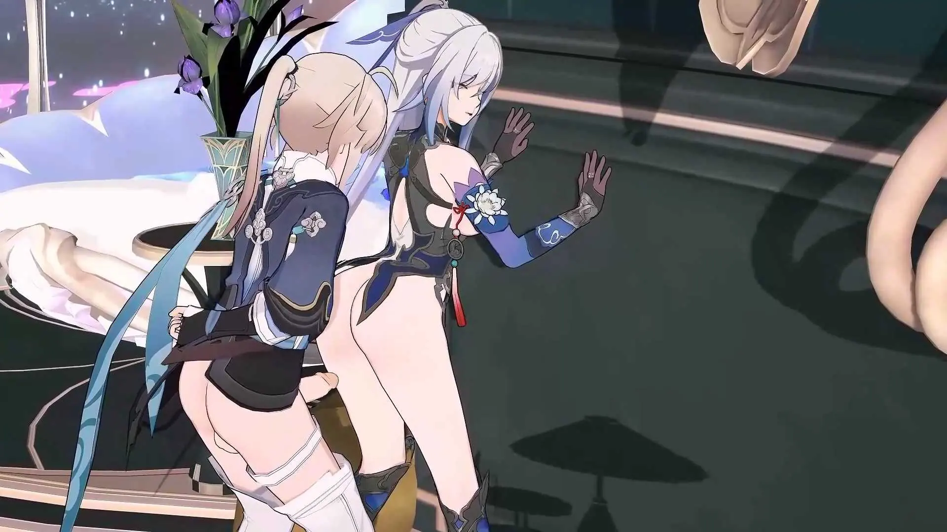 《MMD/fengyunmomo/纯啪》星穹铁道 彦卿艹镜流《306m/1080p/飞猫百度》