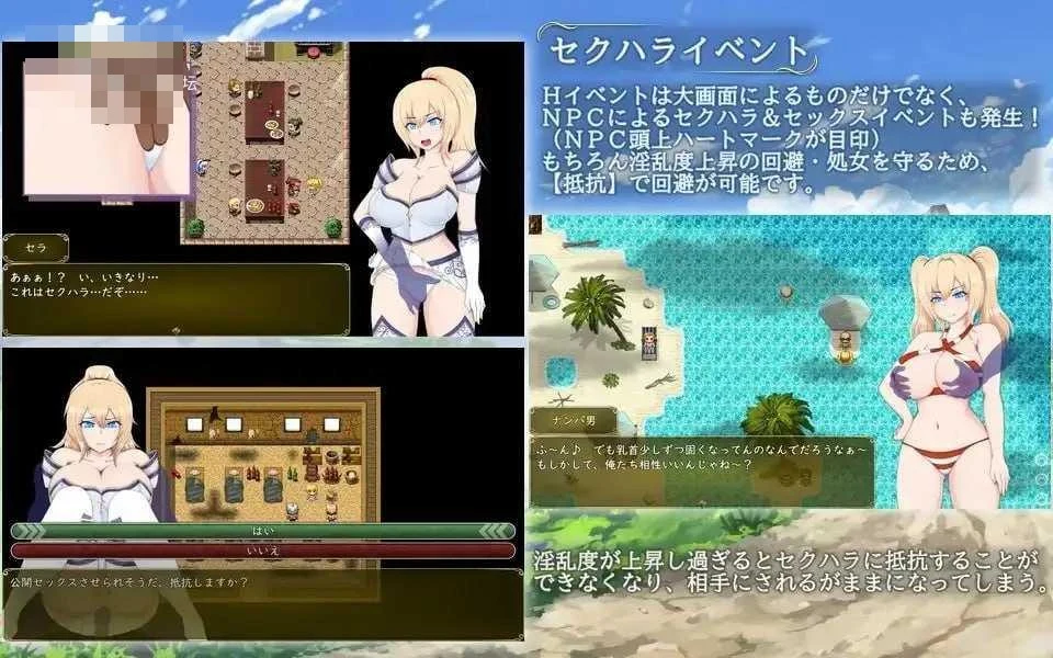 瑟拉与诺尔：被掳公主的下落 【汉化+无码】【1.68G】【PC】【百度云/FM】【RPG】